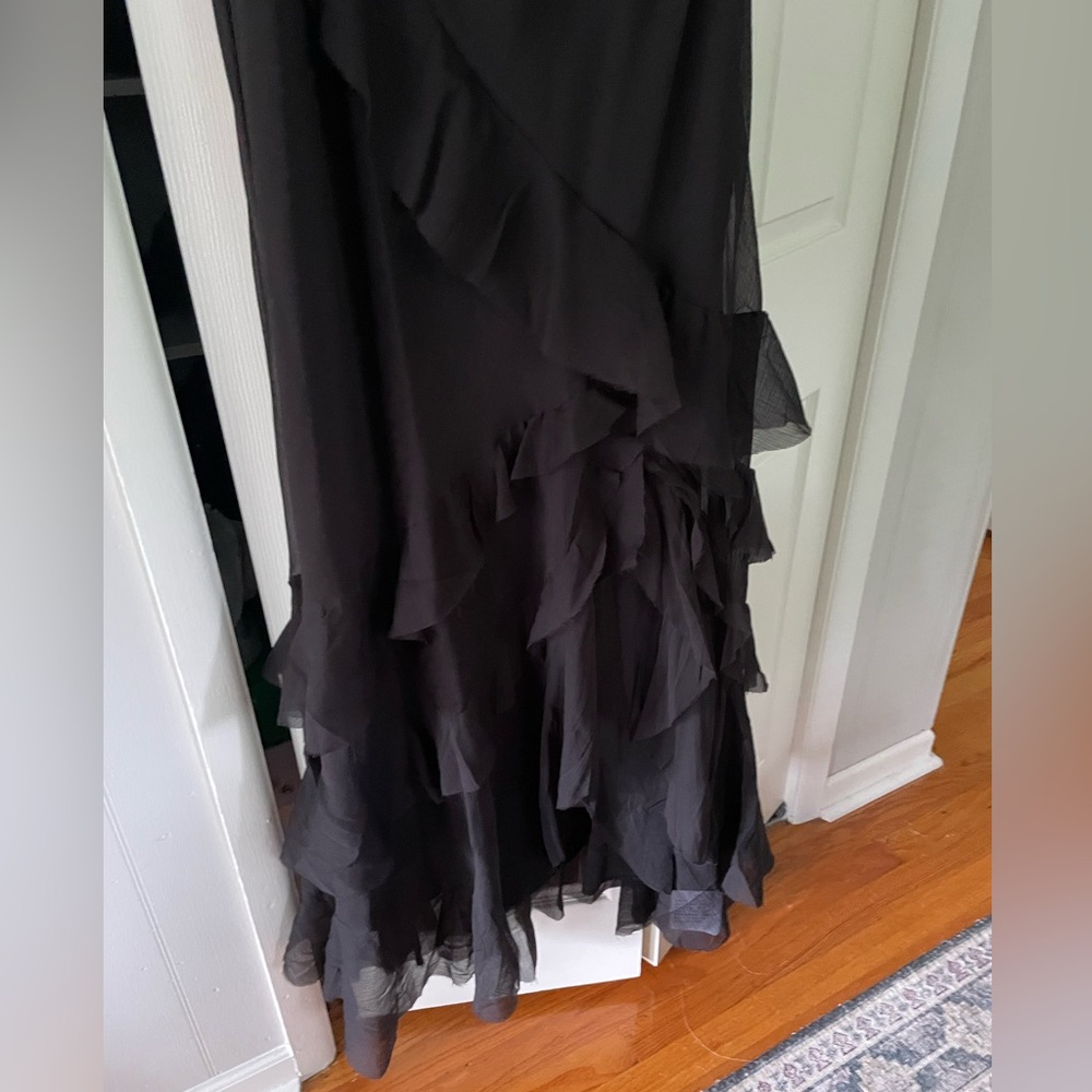 ASOS Curve Cut Ruffle Dress - Picture 5 of 6